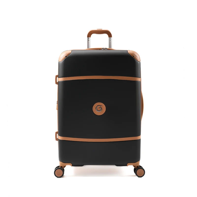 Goby London 4-Piece ABS Luggage Set Unisex New Design TSA Lock USB/TYPE-C Charging Ports Ultimate Travel Convenience Aluminum/PC
