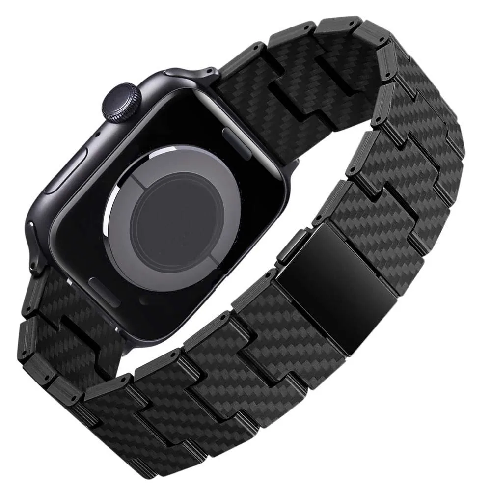 Carbon fiber band Strap Solid Sport Lightweight Waterproof Size 20MM 22mm for Samsung watch