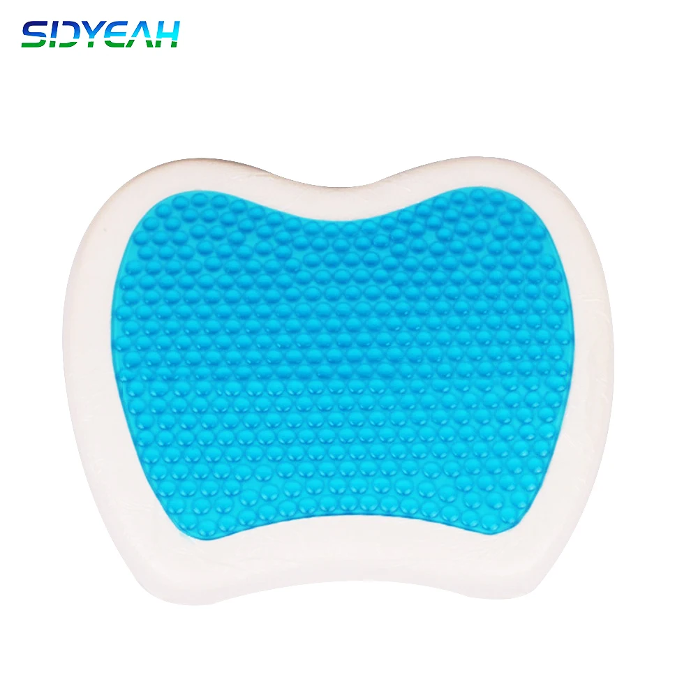 Холодная полиуретановая пена с эффектом памяти гелевая подушка для стула
