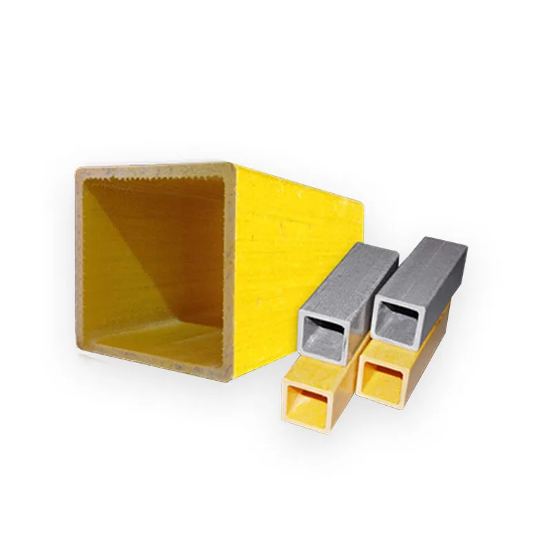 high strength frp square tube fiberglass tubing 100x100 fiber glass profiles