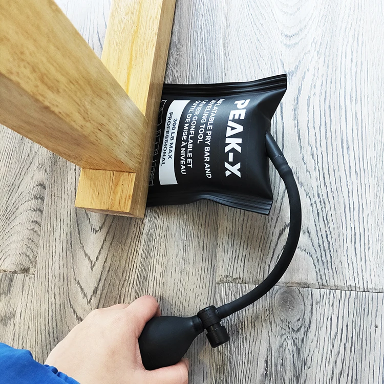 Factory price Manufacturer Supplier inflatable pry bar leveling tool alignment pump wedge air cushioned powerful hand tool