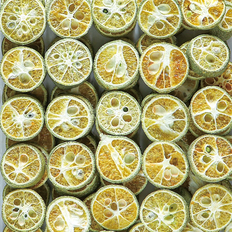2024 новый дизайн сублимированный зеленый кумкват свежие сушеные чай из маракуйи со вкусом травяного чая