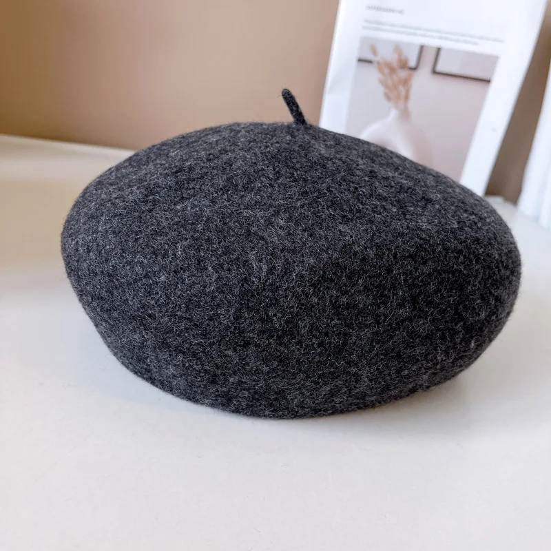 Оптовая продажа, рекламный Австралийский шерстяной берет, детская осенне-зимняя шапка художника, полосатая повязка, шапка стюардесса