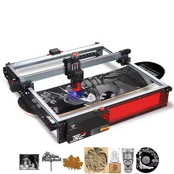 20 Вт высокоточный портативный гравер Grabador Gravur Stamp CNC автоматическая лазерная машина для стальной пластины диод