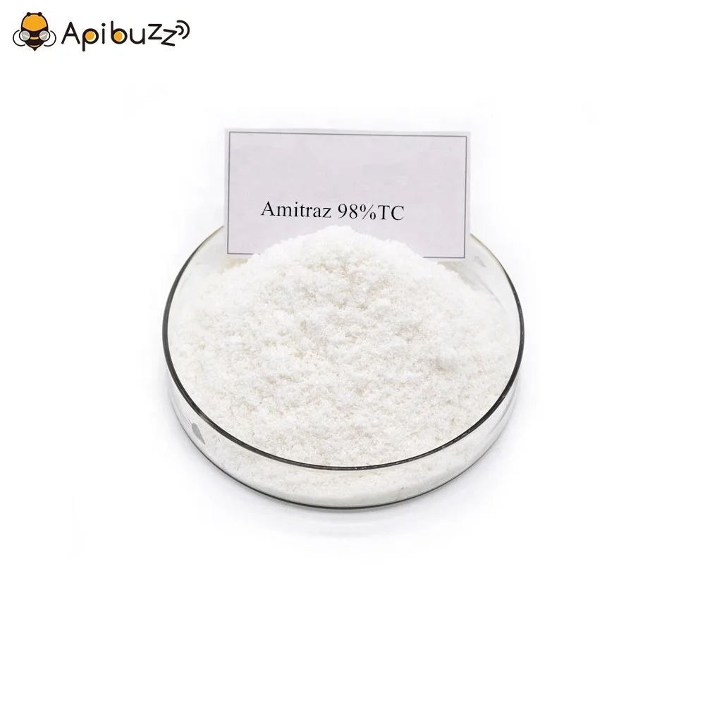 Амитраз порошок 98% TC сырье CAS NO.33089-61-1 агрохимические пестициды от акаридов другие сельскохозяйственные препараты лечения