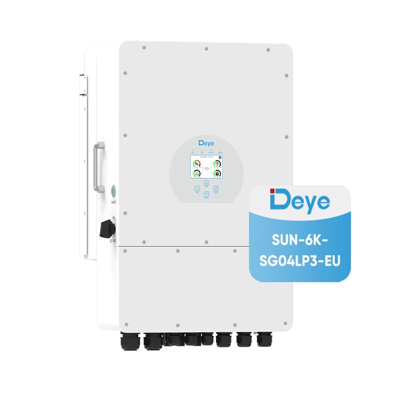 Deye 48V Low Voltage Battery Three Phase Hybrid Solar Inverter SUN-5/6/8/10/12K-SG04LP3-EU for Solar Energy System