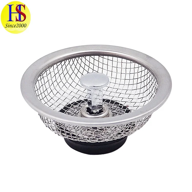 Factory Cheap Stainless Steel Perforated Sink Basket Strainer/Metal Filter Strainer with Large Wide Rim/Drain Strainer Basket