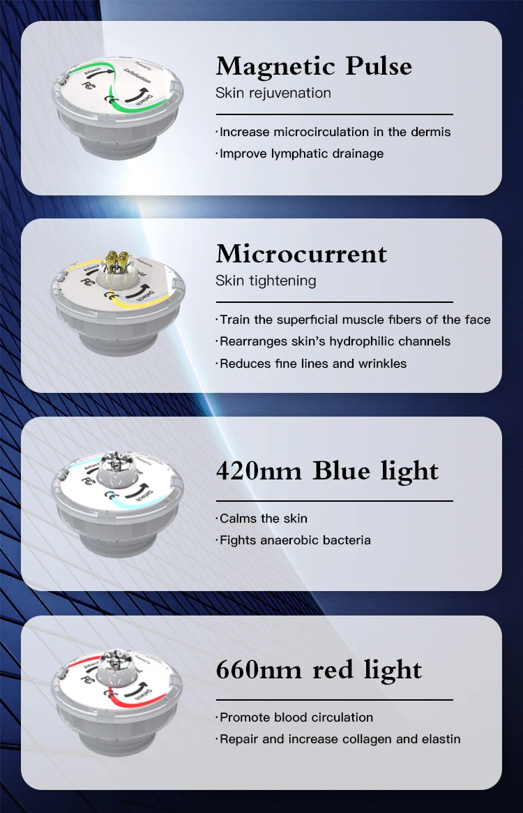 New Item 2023 No-Needle Mesotherapy Device Magnetic Anti Aging Ultrasound Therapy Machine For Essence Introducer