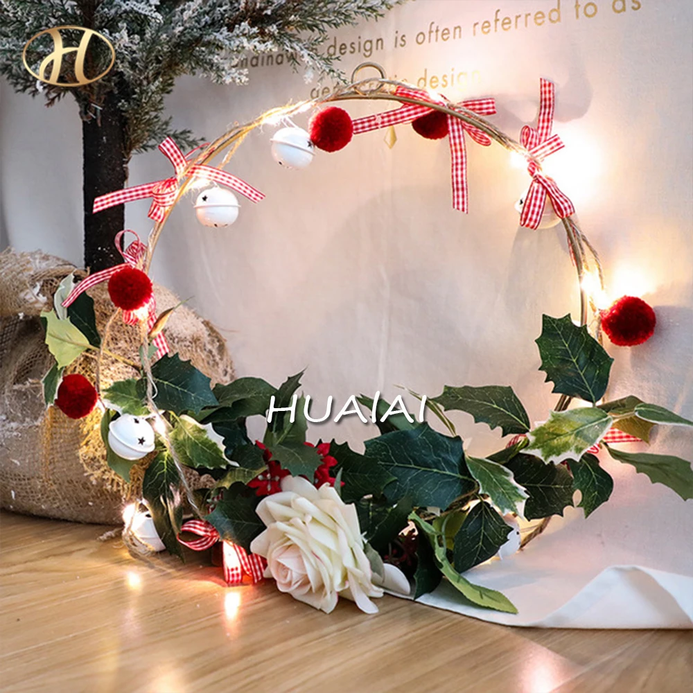  Led Christmas Items Lights Decorated with Bells Small