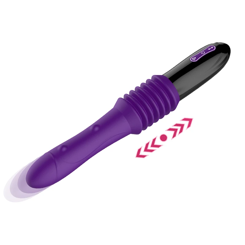 Sexy Women Vibrating Masturbation Toys Silicone Vibrating Silicon Dildo Penis Thrusting Vibrating Sex Machine For Women