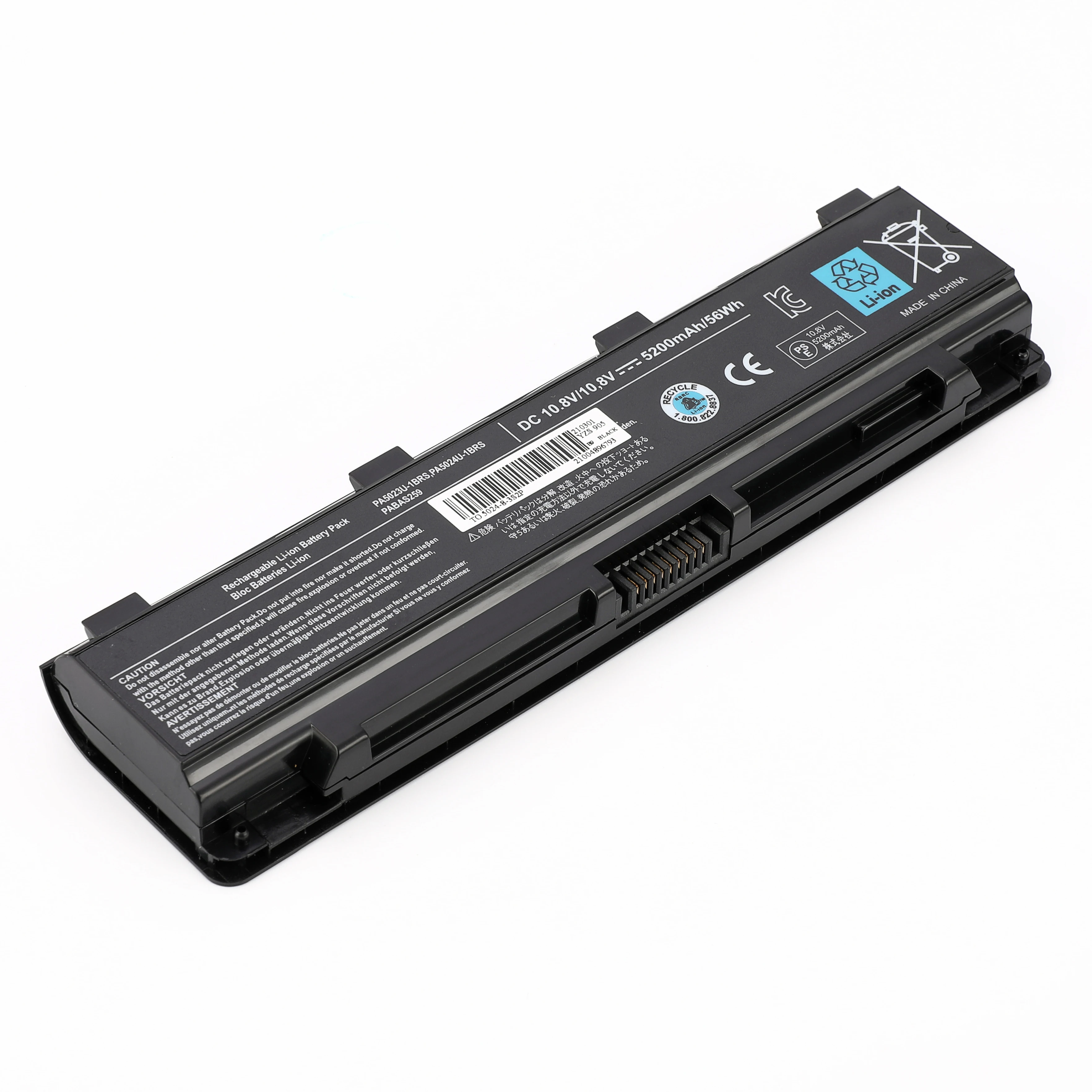 Original laptop battery manufacturer wholesale replaceable laptop battery for Toshiba
