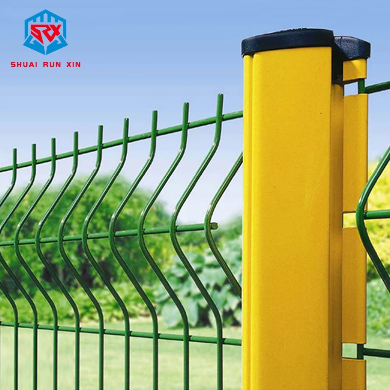 Frame Material Welded Wire Mesh Garden Farm Fence Decorative Garden Fences Coated Metal Iron Factory Direct Sales PVC 3m Pallet