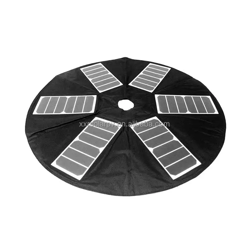 Outdoor umbrella model 70W 18v Custom Solar Panel Umbrella design Charger for Power Supply on outdoor restaurant, balcony, yard