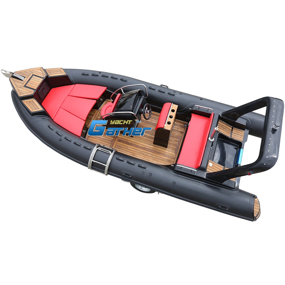 CE 20ft 6m luxury inflatable boat rib 600 sofa inflatable boat mantaray inflatable boat