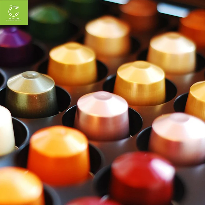 Aluminum foil capsule empty cup automatic filling sealing capsule empty cup disposable coffee aluminum cup