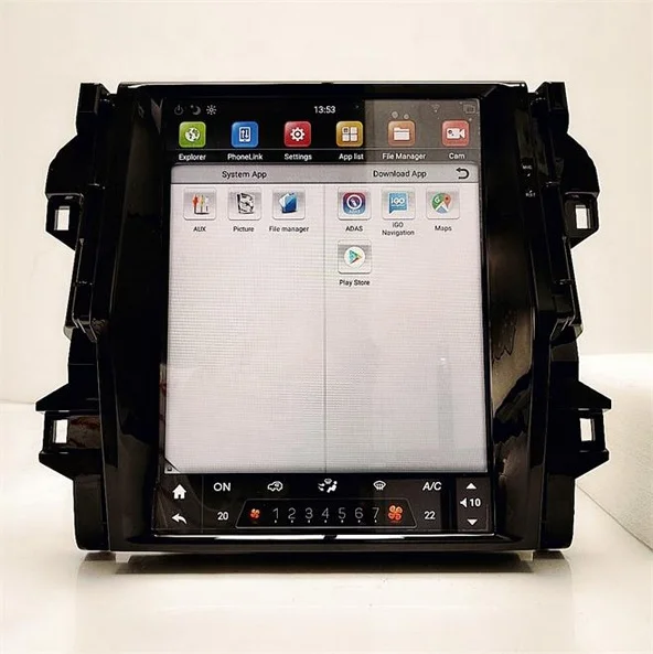 12.1 inch TESLA Style touch screen Car Stereo Quad Core Android 7.1 built in GPS/WIFI Car Radio Navigation for TOYOTA FORTUNER