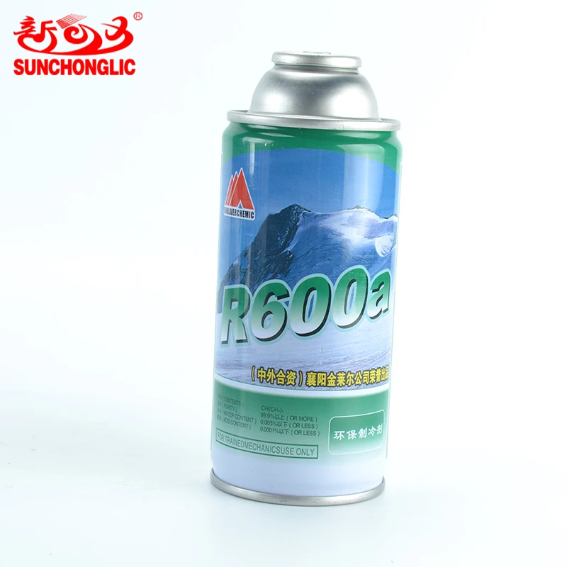 Sunchonglic R600a 120G isobutane refrigerant price for