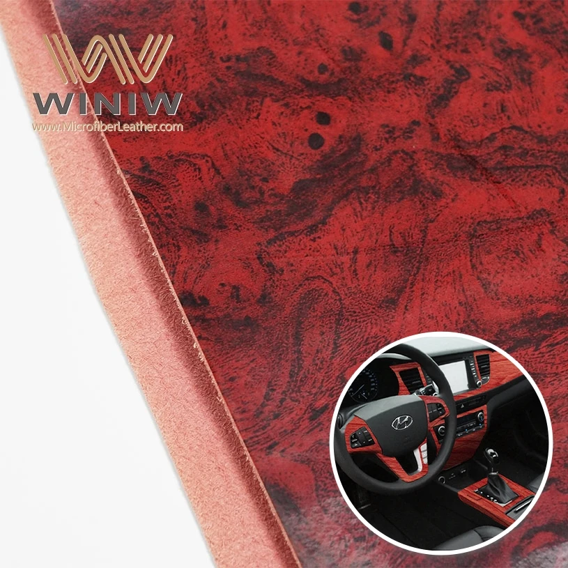 1.2mm Nappa Leather Organic Water-Resistant Upholstery Fabric with Anti-Mildew Stain Repellent Features Car Seat Manufacturing