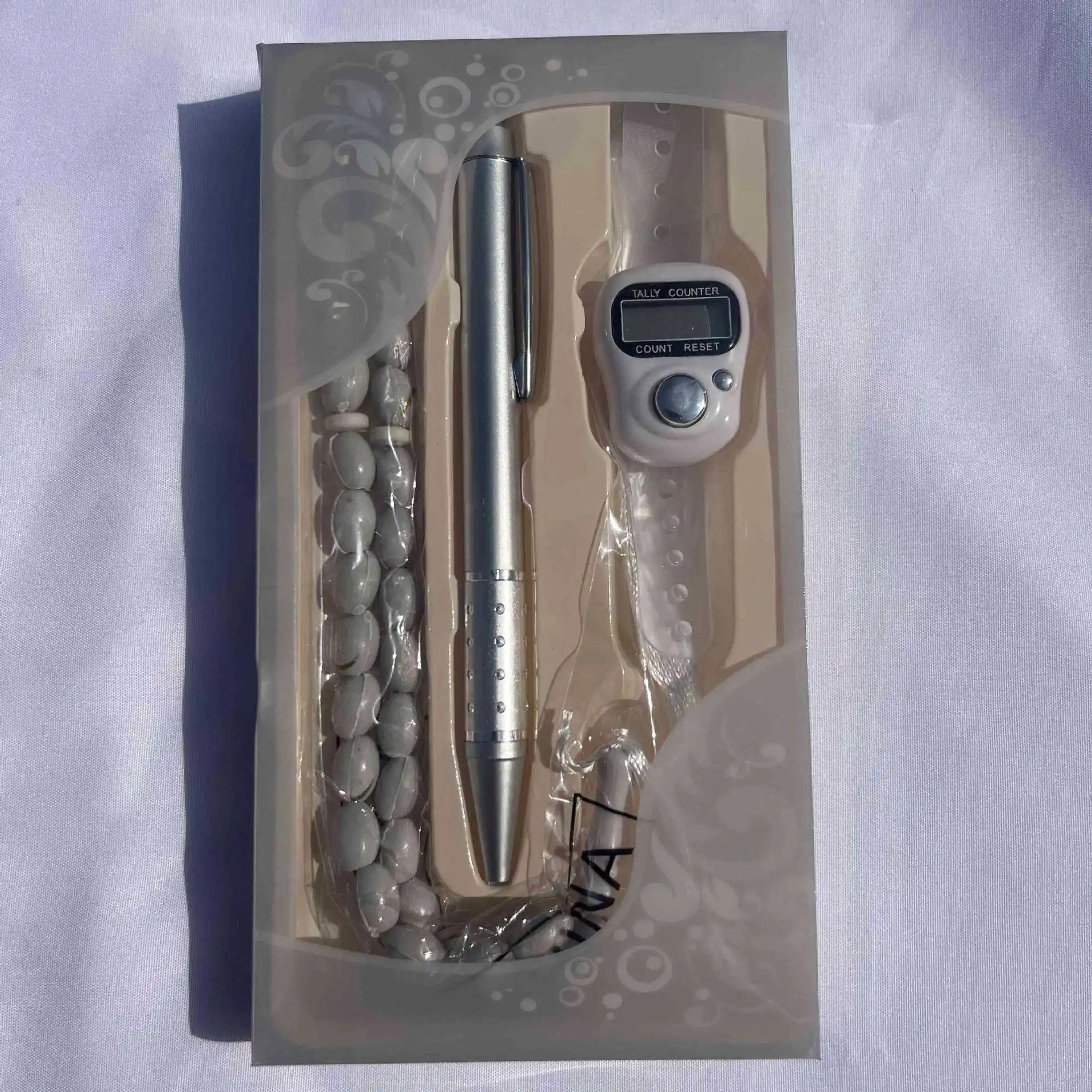 Новейший мусульманский счетчик молитв 6-значный электронный tasbih с ручкой