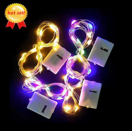Festival Decor Led string lights Mini Micro Copper Wire Light Battery Operated Fairy Lights 2022 ramadan decorations lantern