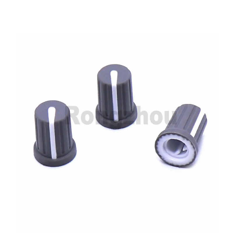 11.5x17mm flexible rubber knob with plum handle 148 single and double potentiometer knob cap-shape