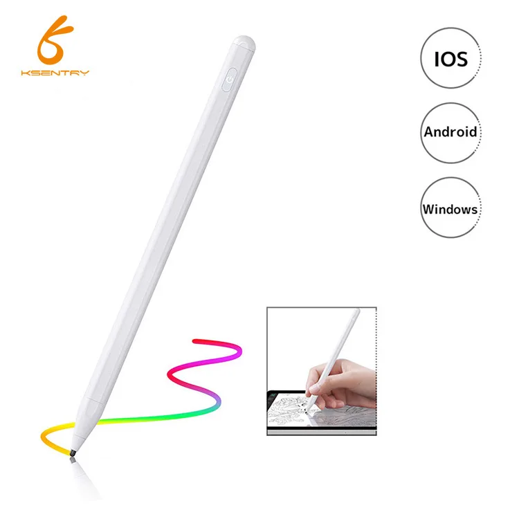 Оптовая продажа с завода, емкостный стилус для сенсорного экрана с пользовательским логотипом