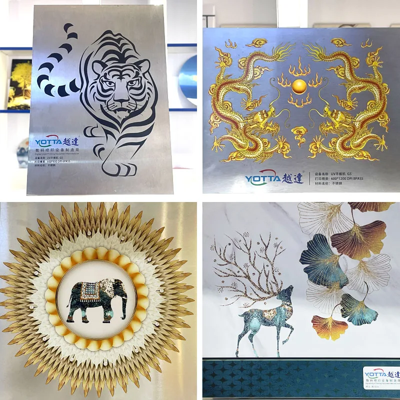 China Machines Yotta P30 3220 Large Format Flatbed UV Printing Machine For Printing Ceramic Acrylic Tile Glass Wood Metal