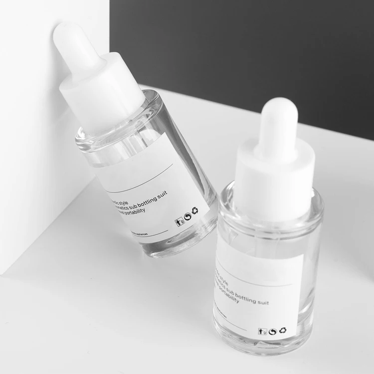 High Quality 40Ml/50ML/100ML/150ML/200ML  Petg Transparent Plastic Cosmetic Dropper Bottle For Essential Oil