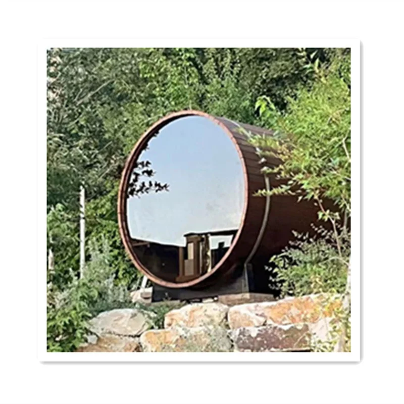 luxury seks sauna room hemlock wood large barrel outdoor sauna cheap barrel sauna