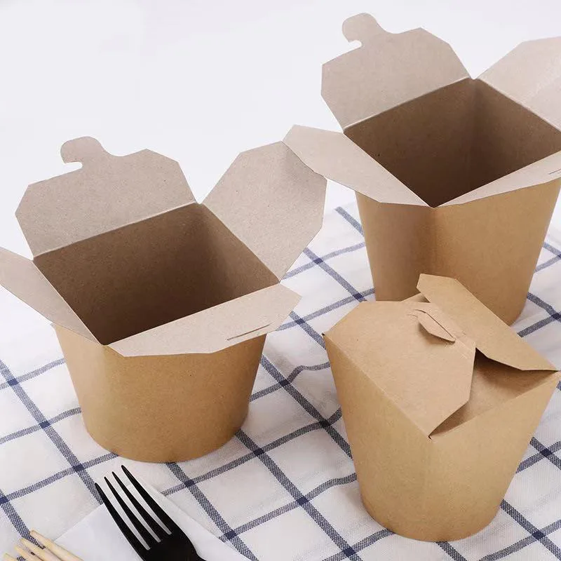 Burger Box Manufacturer Takeout Lunch Paper Box Custom French Fries Potato Chips Paper Container