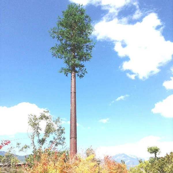 Customization Fast Delivery Bionic Tree Tower 10m-50m Camouflaged Pine Tree Communication Tower