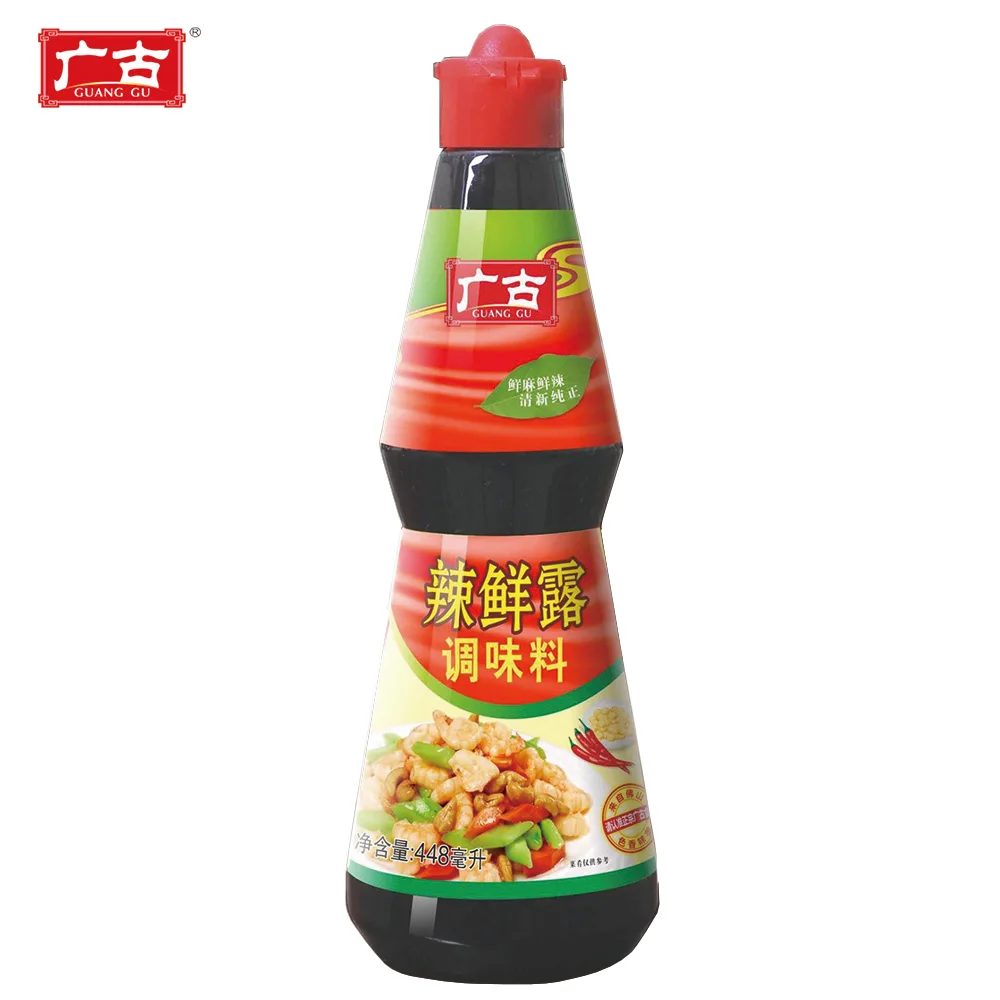 448ml *6 Bottle Spicy Liquid Spices Seasoning Chili Cooking Soy Sauce