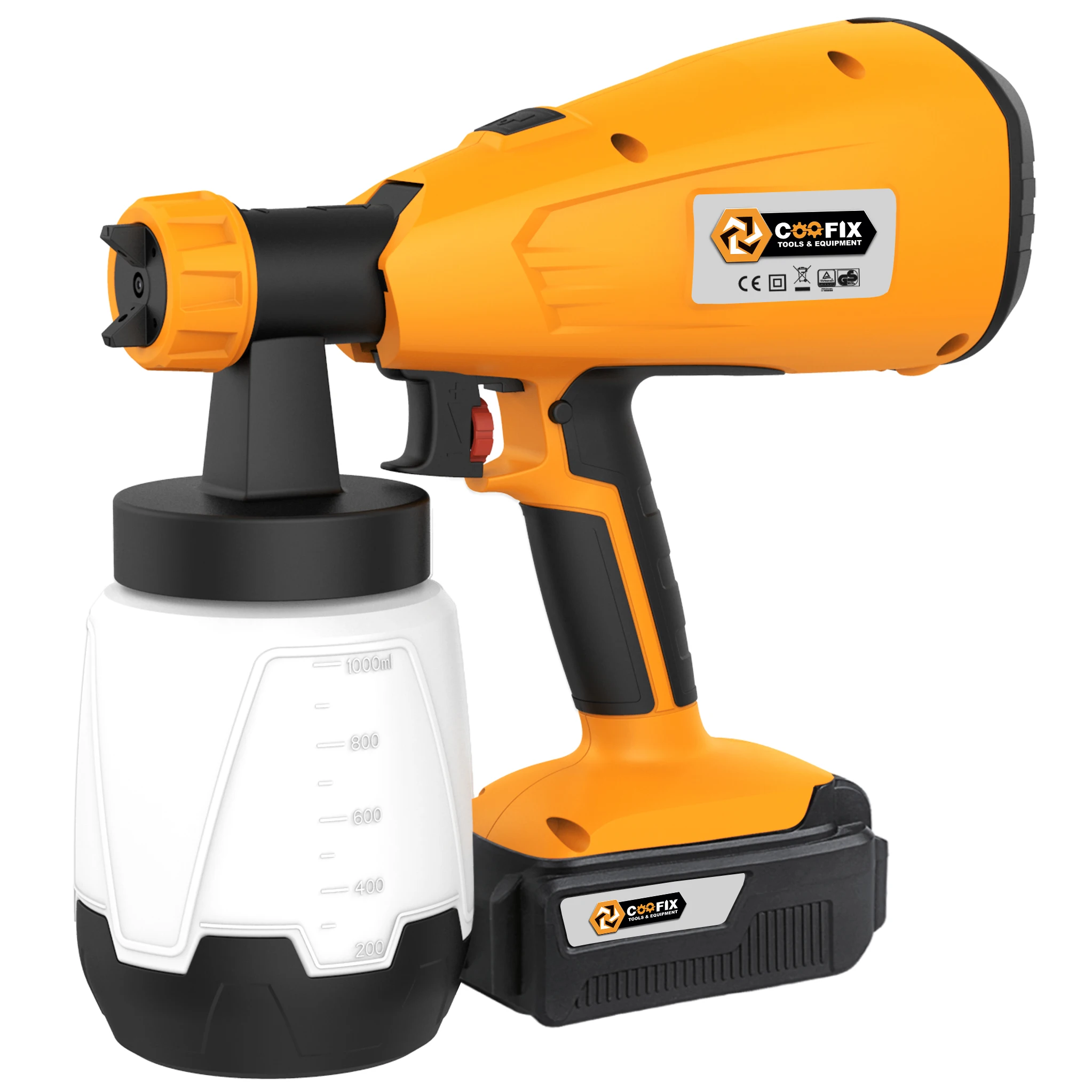 Электрический пистолет-распылитель многофункциональный автоматический краскопульт высокого