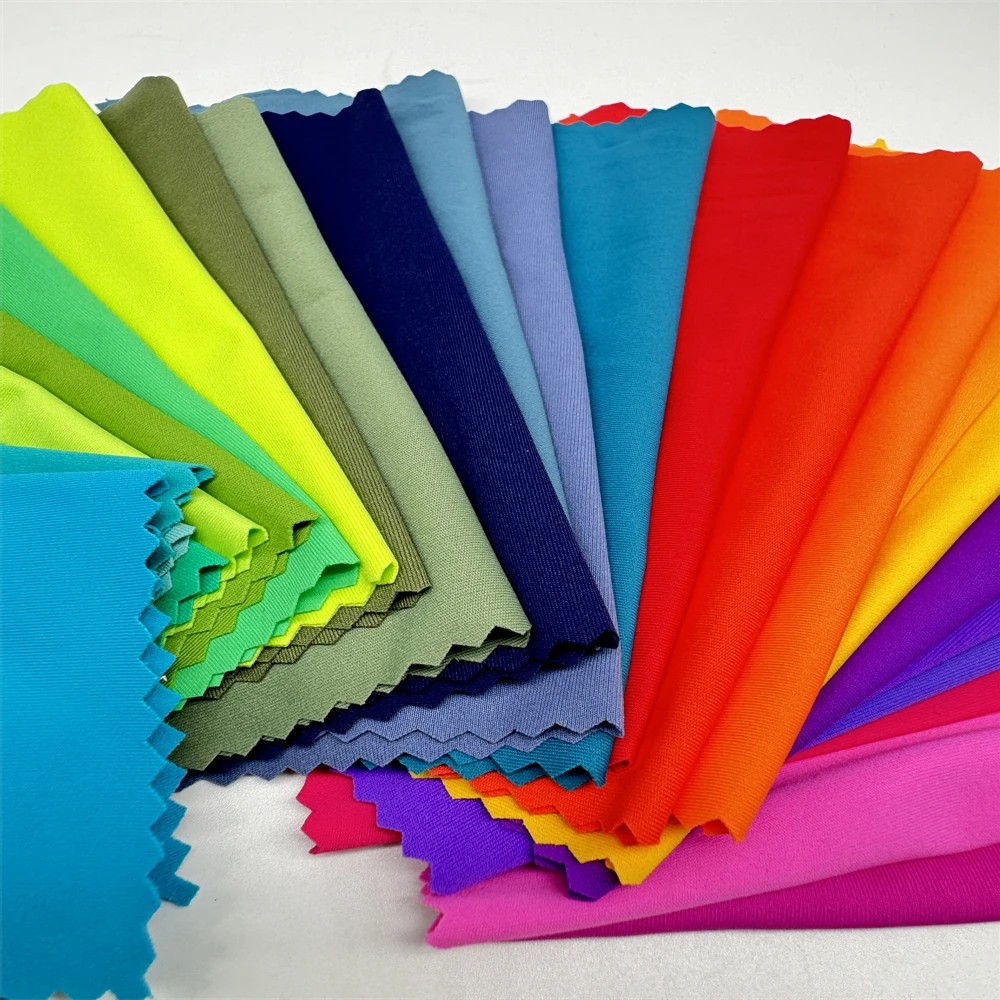 Leggings Nylon Spandex Fabric for Swimwear Bra Yoga Leggings Stretch Fabric Underwear for Women