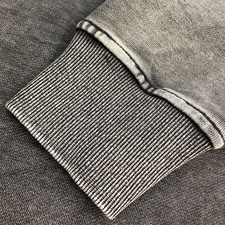 2021 newly design custom oem mens acid washed stylish badges and chenille heavyweight bulk hoodie vintage