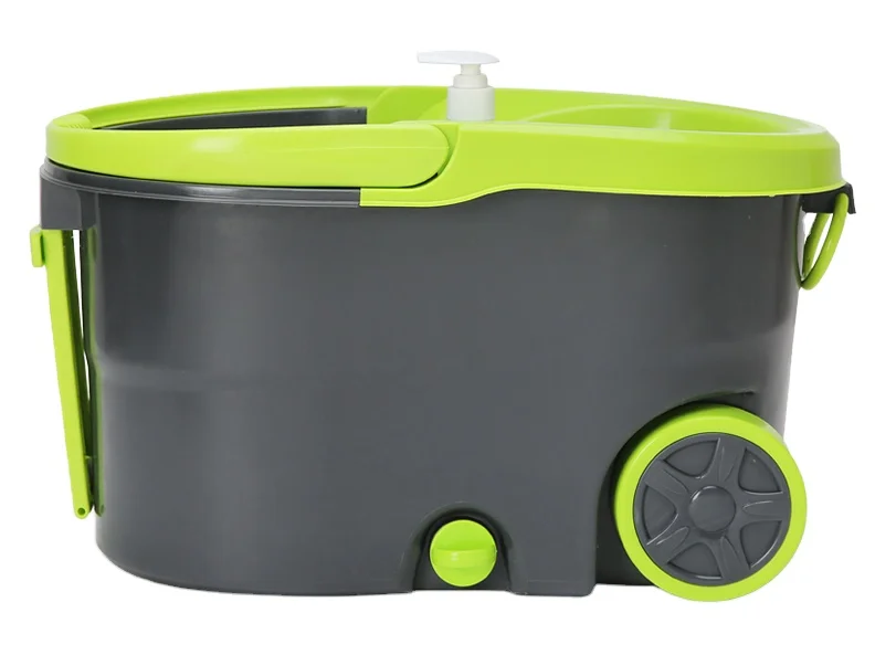 Floor Cleaning 360 Spin Magic Flat Twist Mop Set With Bucket