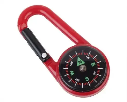 Wholesale Outdoor Travelling Guiding Accessories Quick Release Buckle Portable Mini Compass