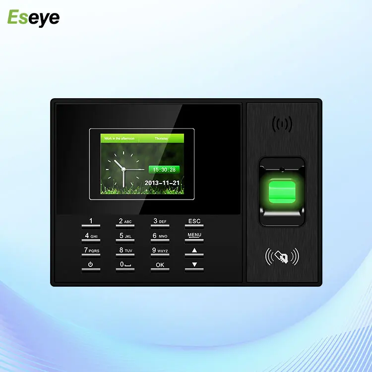 
Eseye Hot Sale Fingerprint Time Attendance Machine TCPIP Access Control System RFID 