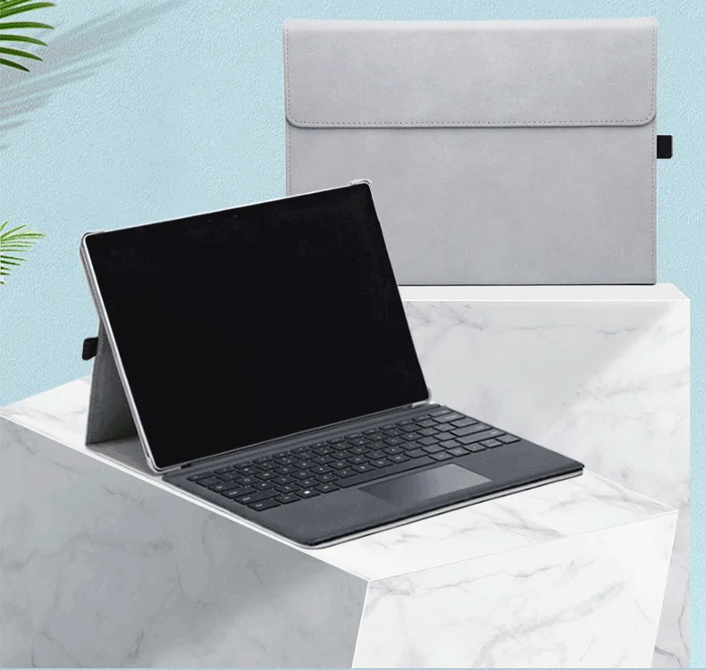 New Arrivals PU Leather Laptop Bags & covers with Laptop Holder Stand Protective Case for Microsoft Surface Pro 8 7 6 5 4 X