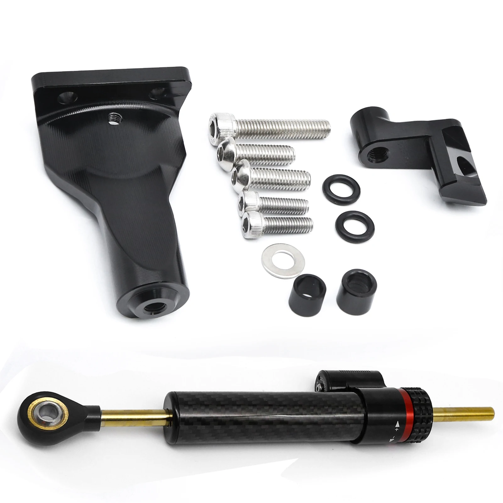 R3 R25 MT25 MT03 2021 2022 2023 Motorcycle CNC Steering Damper Stabilize Dampers Bracket Mounting Kits