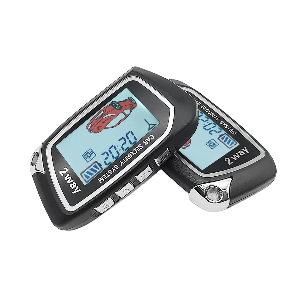Two way Car Alarm anti-hijacking car alarm systems control range 2000m 3000m