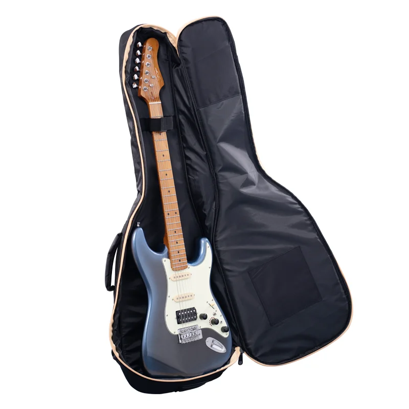 Wholesale Custom logo Bass electric Guitar gig Bag with 10mm High quality Lightweight Electric Guitar Bag case