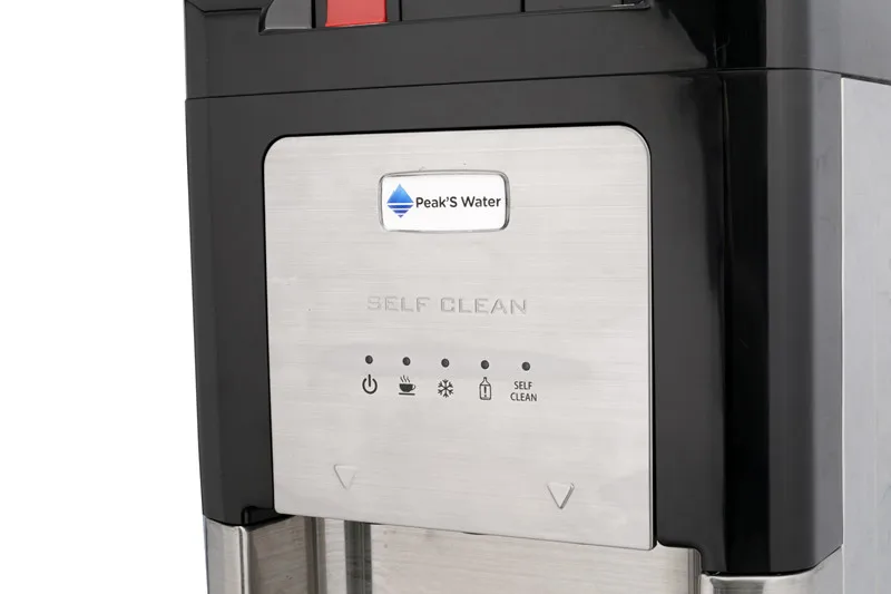 4 stage Reverse Osmosis POU filter hot and cold standing water cooler purifier