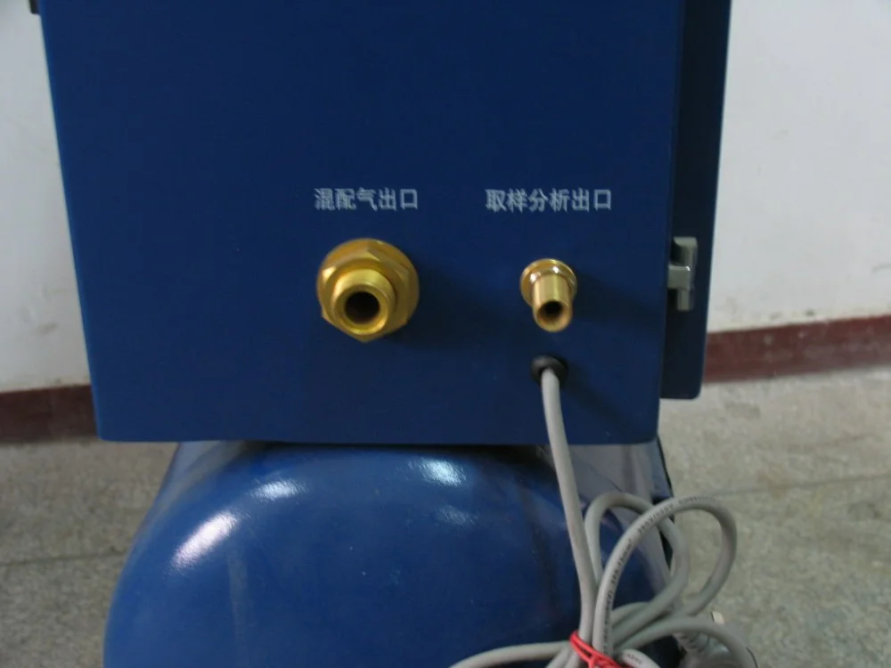 Delivery flow 200 Nm3/h gas distributor for two kind of non combustible gases BR200-2