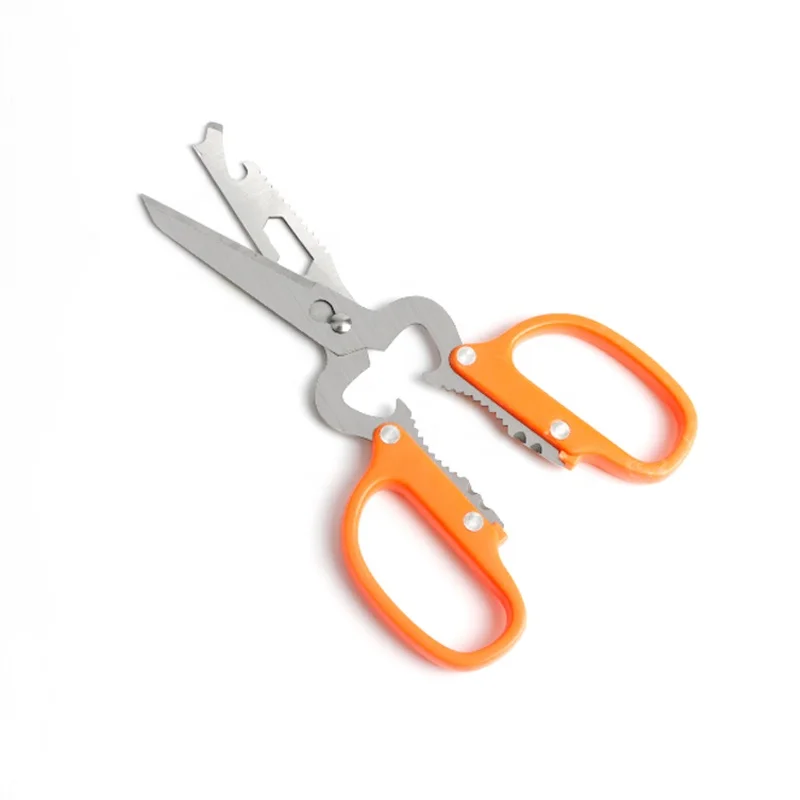 Многофункциональные ножницы из нержавеющей стали для куриных костей, мяса домашней птицы, кухонные ножницы