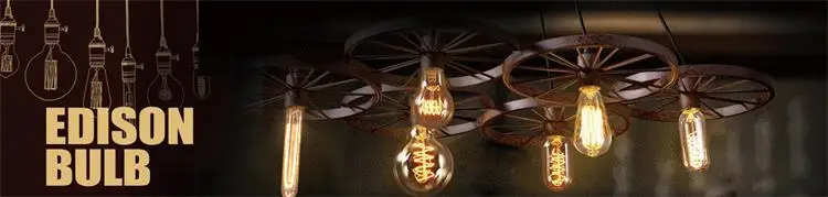 Antique decorative lamp incandescent bulb 120V 220V 40w E26 E27 Edison Bulb ST64
