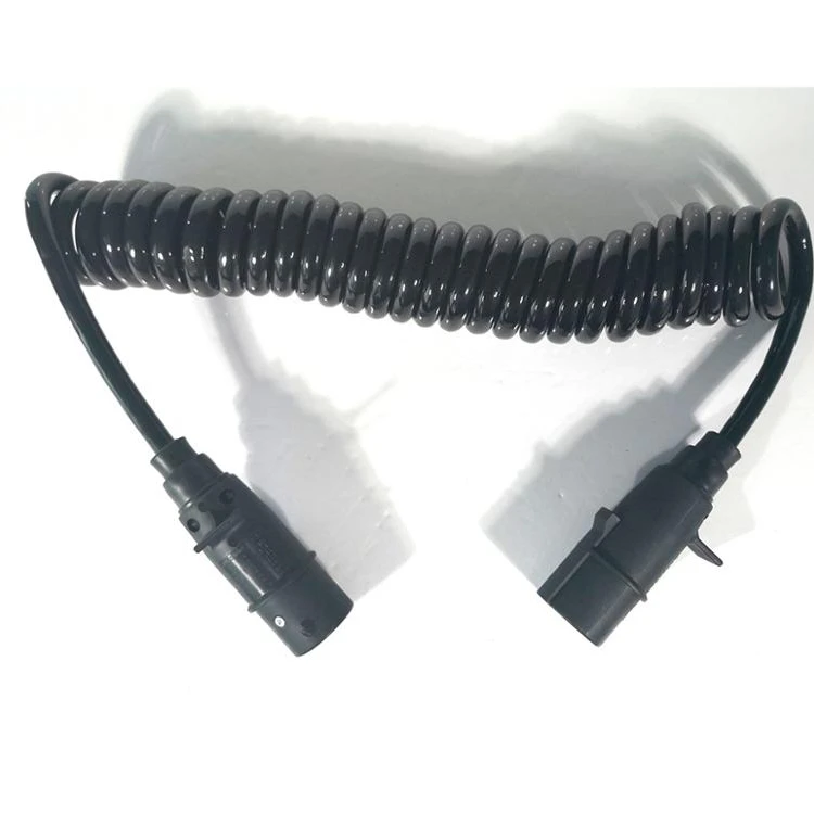 7 Pin N тип прицепа соединитель прицепа кабель с нейлоновым штекером