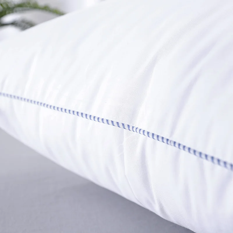 Luxury pillows for bed Queen Size Hotel White Cotton Pillows Down Alternative