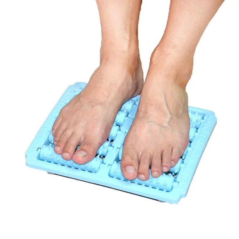 Sole Muscle Massager Roller footstep acupoint press  Relax Relieve Foot Pain plastic Foot Roller Massager