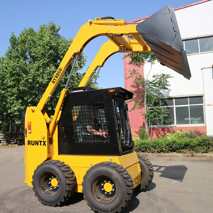 Earth-moving machinery track skid steer loader 450kg 600kg 650kg skid steer loader